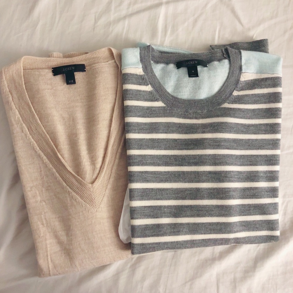 100% Merino Wool J.Crew Classic Sweaters